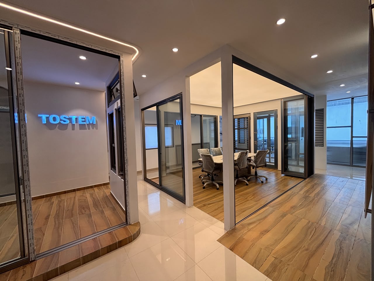 TOSTEM branded meeting room